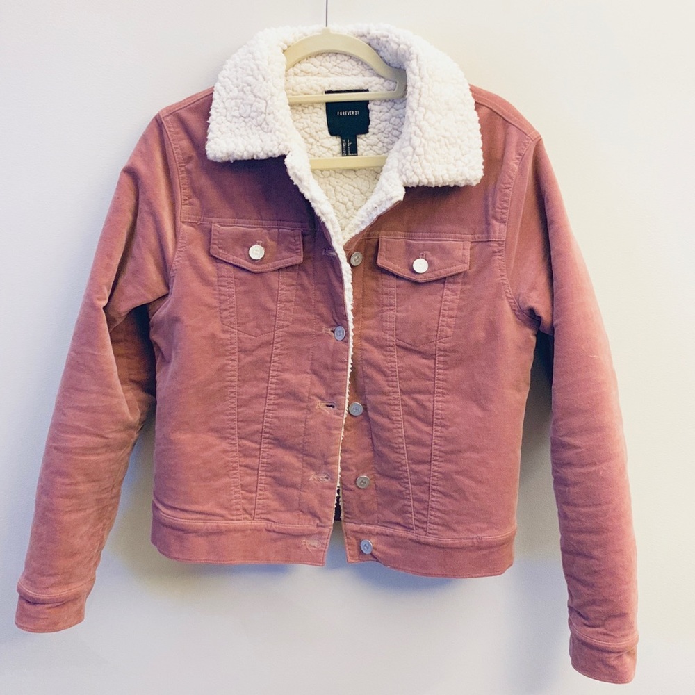 F21 | Cool-Toned Pink Jacket